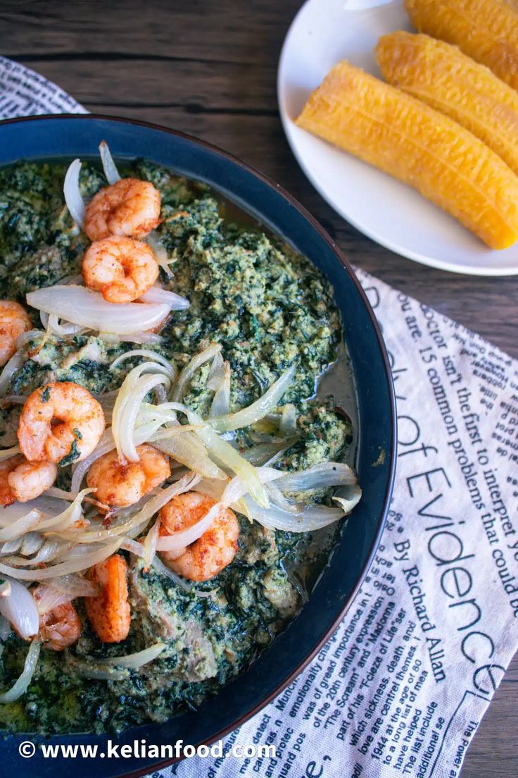 Ndolé Crevettes